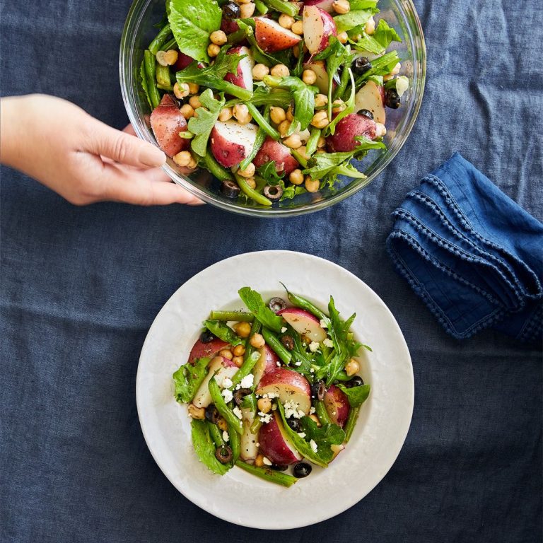 Greek Potato & Green Bean Salad