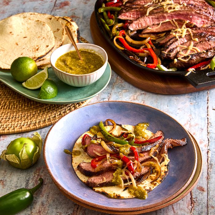 Skirt Steak Fajitas