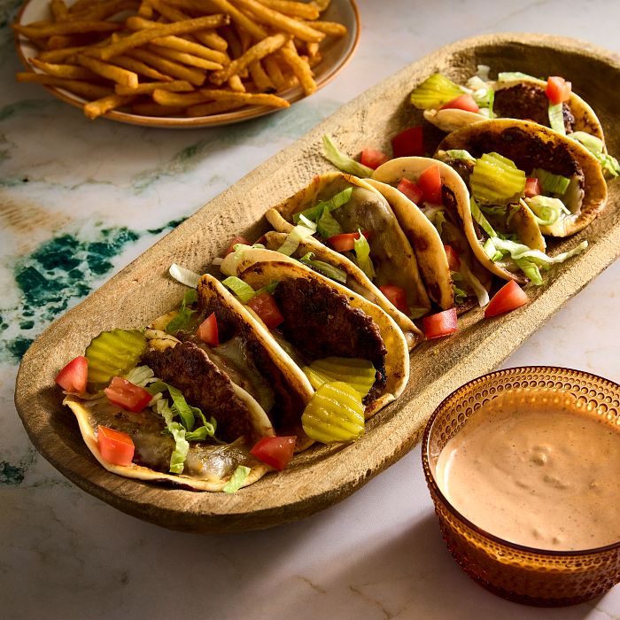 Smash Burger Tacos