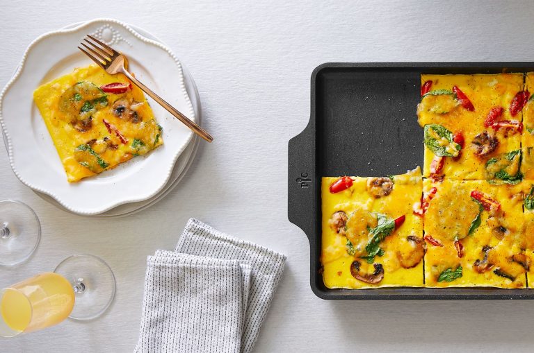 Loaded Vegetable Omelet