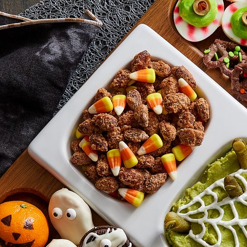 Halloween Candied Nuts