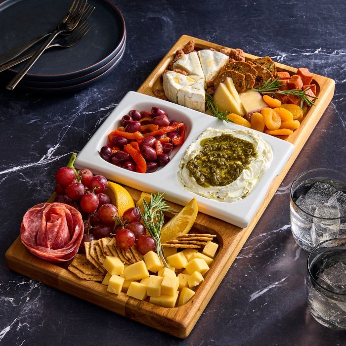 Autumn charcuterie board
